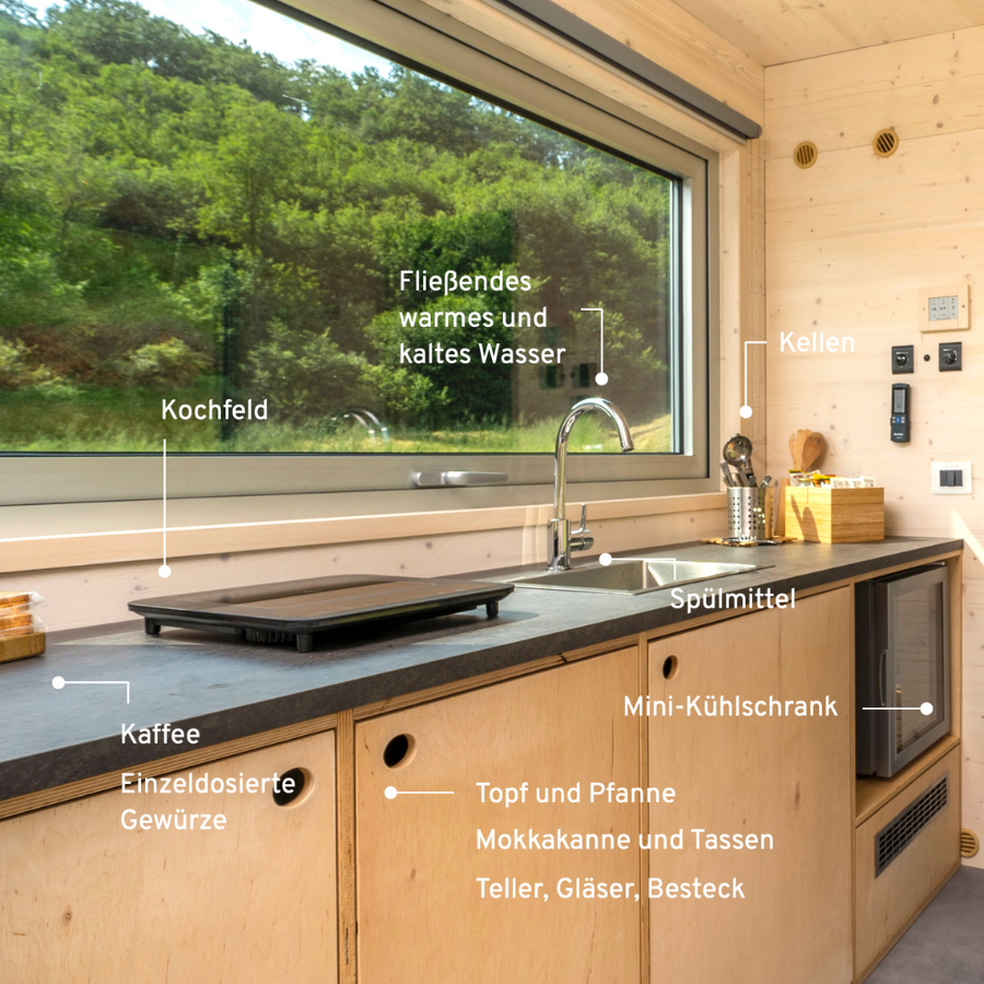 tiny-house küche