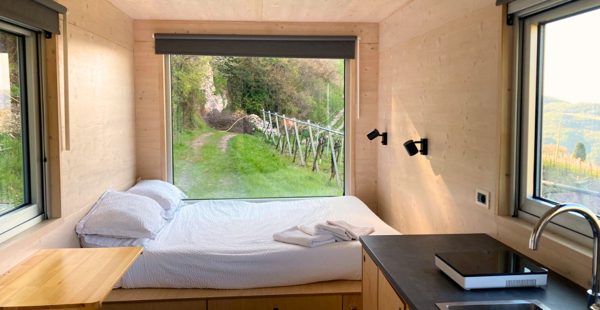 interni tiny house molina