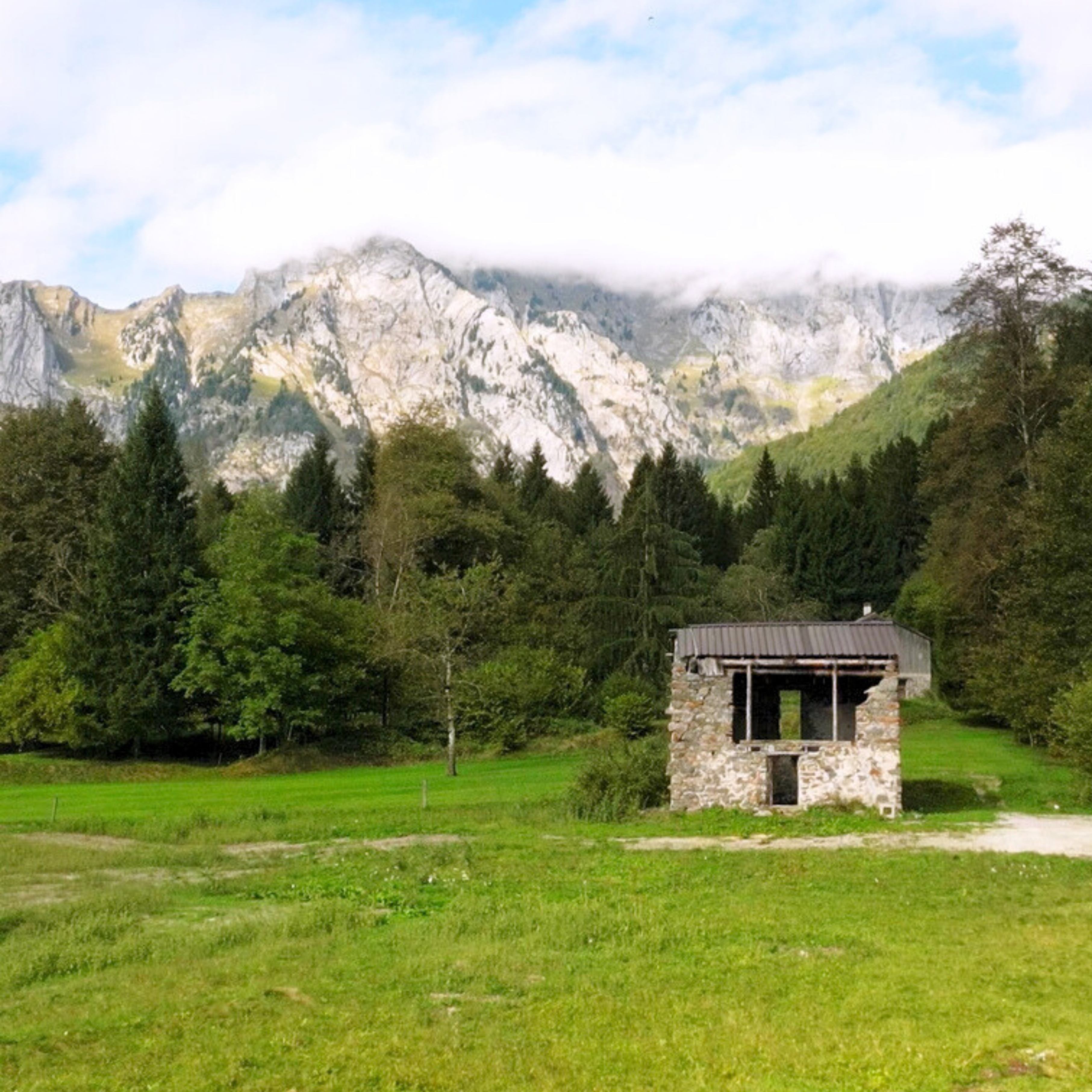 panorama dalla tiny house a paluzza