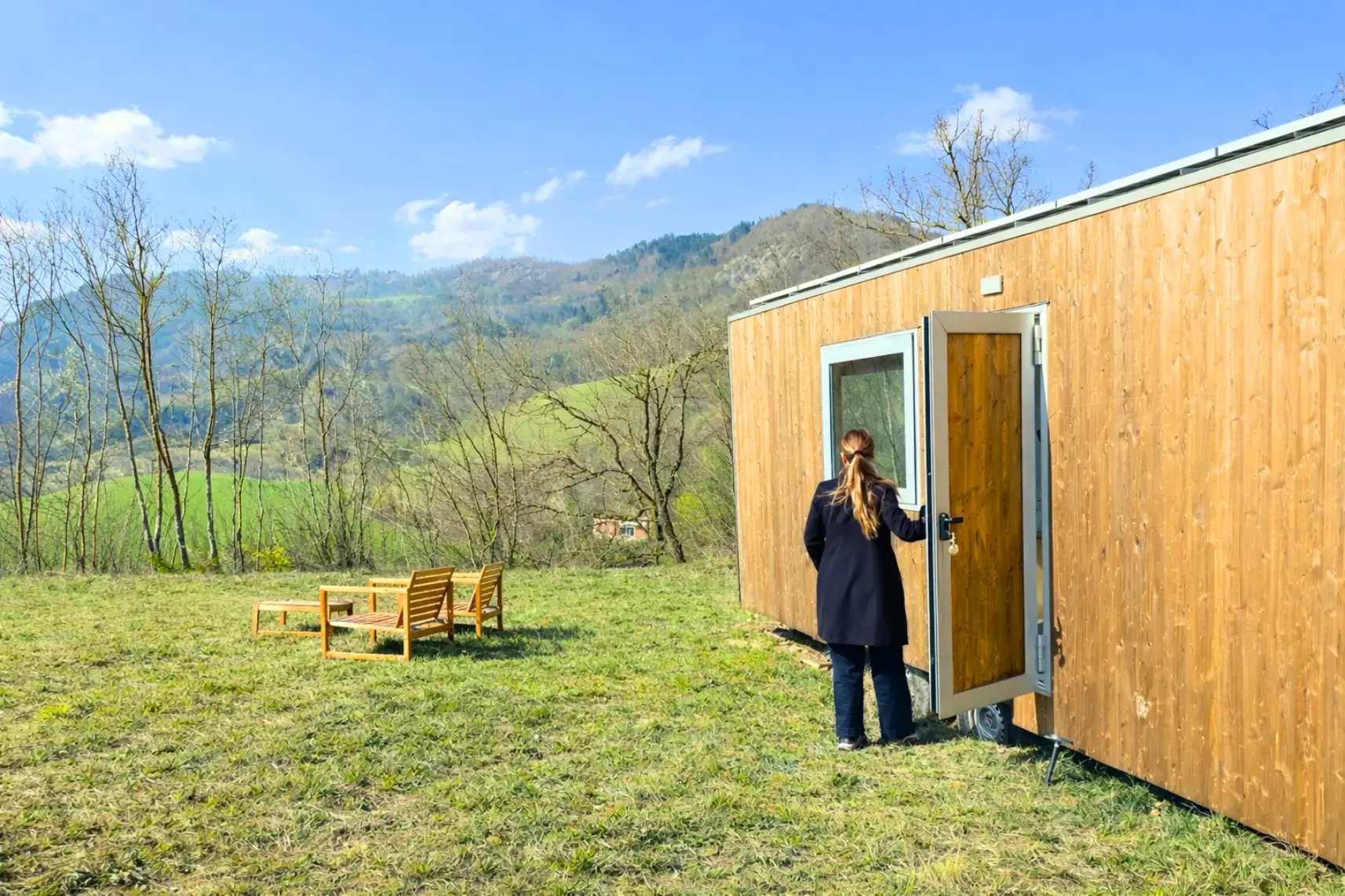 soggiorno in casetta nella natura in Emilia Romagna tra prati e bosco